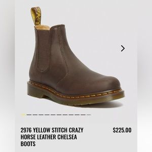 DOC MARTENS BROWN CHELSEA BOOTS (9M/10W)